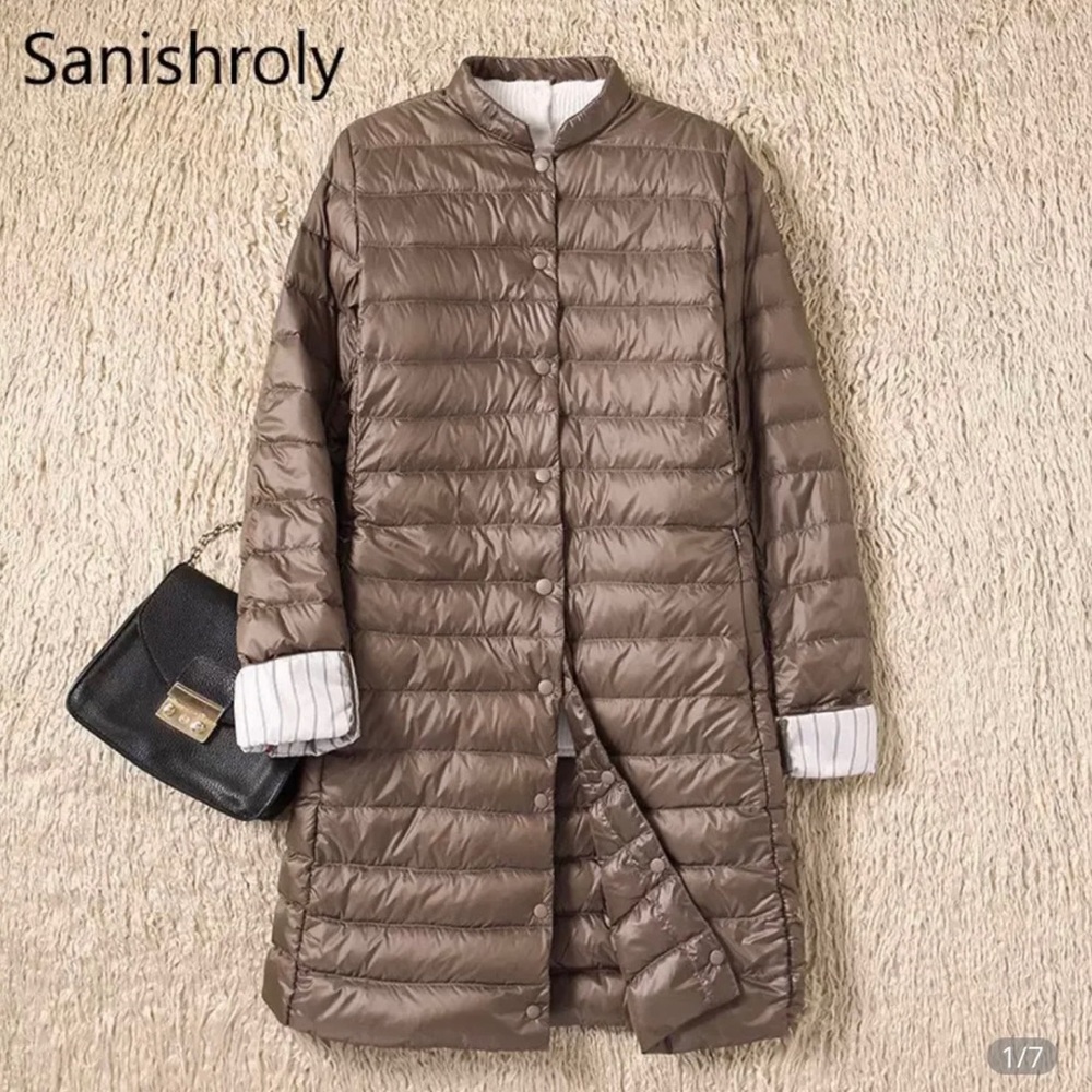 Ultra light down jacket women